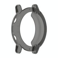 Per Xiaomi Haylou RT LS05S Mezza copertura Cassa protettiva in TPU scavata (nero trasparente)