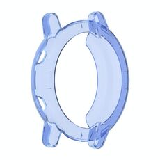 Per Xiaomi Haylou RT LS05S Mezza copertura Custodia protettiva in TPU scavata (blu trasparente)