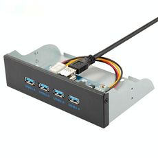 4 x Pannello frontale per unità ottica USB 3.0