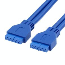 5 Gbps USB 3.0 20 Pin femmina a femmina prolunga cavo mainboard extender, cavi lunghezza: 50 cm