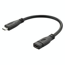 USB 3.1 Type-C / USB-C maschio a tipo-C / USB-C Cavo adattatore Gen2 femminile, lunghezza: 1m