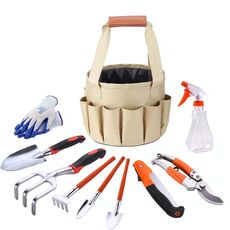 10 pezzi / set Borsa da giardino in lega di alluminio in lega di alluminio