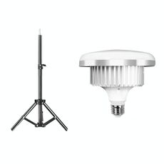 Telefono cellulare Supporto live Ripresa Abbellimento gourmet Luce di riempimento Luce per fotografia di gioielli per interni, Stile: Lampada a fungo da 500 W + treppiede