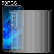 Per TCL 10 5G 50 PCS 0.26mm 9h 2,5D film in vetro temperato