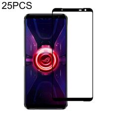Per ASUS ROG Phone 3 ZS661KL 25 PCS colla full cover full cover protector schermo in vetro temperato