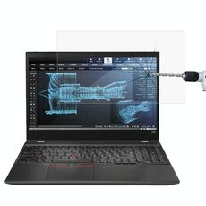Pellicola protettiva in vetro temperato a schermo per laptop per ThinkPad P52S 15.6 pollici