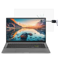 Pellicola protettiva in vetro temperato con schermo per laptop per Asus VivoBook15x 15.6 pollici