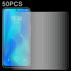 50 PCS 0.26mm 9h Film in vetro temperato per Meizu 18x