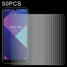 50 PCS 0.26mm Film di vetro temperato 9h 2.5D per Wiko Ride 3