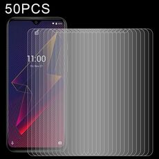 50 PCS 0.26mm 9h Film in vetro temperato per Wiko Power U20