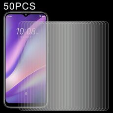 50 pz 0.26mm 9h 2,5D film in vetro temperato per HTC Wildfire E3