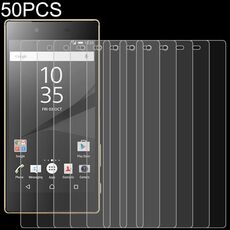 50 pz 0.26mm 9h Film in vetro temperato per Sony Xperia XZ5