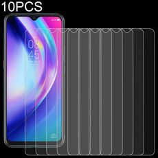 Pellicola di vetro temperato da 10 pezzi 0.26mm 9h 2.5D per Tecno Pouvoir 4