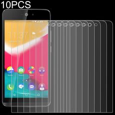 10 pz 0.26mm Film di vetro temperato 9h 2.5D per Wiko Rainbow Jam 4G