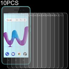 Pellicola in vetro temperato da 10 pezzi 0.26mm 9h 2.5D per wiko sunny3