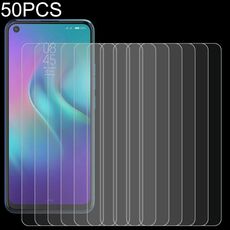 Film in vetro temperato da 50 pezzi 0.26mm 9h 2.5D per Tecno Camon 12