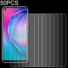 50 pezzi 0.26mm 9h 2,5D film in vetro temperato per Tecno Camon 15 Air