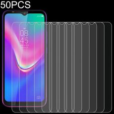 Film in vetro temperato da 50 pezzi 0.26mm 9h 2.5D per Tecno Pop 3 Plus