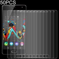 Film in vetro temperato da 50 pezzi 0.26mm 9h 2.5D per wiko ufeel