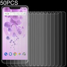 50 PCS 0.26 mm 9h 2.5D film in vetro temperato per Wiko View2 Vai