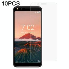 Pellicola in vetro temperato da 10 pezzi 0.26mm 9h 2.5D per Doogee x53