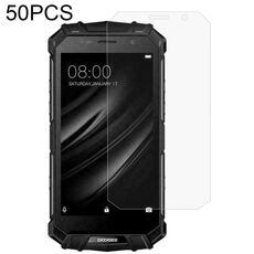 Film di vetro temperato da 50 pezzi 0.26mm 9h 2.5D per Doogee S60 Lite