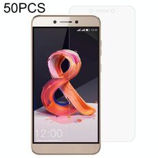 Film di vetro temperato da 50 pezzi 0.26mm 9h 2.5D per Leagoo T8S