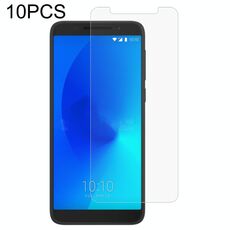Film di vetro temperato da 10 pezzi 0.26mm 9h 2.5D per Alcatel 3 2018