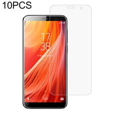 Pellicola in vetro temperato da 10 pezzi 0.26mm 9h 2.5D per Homtom S7