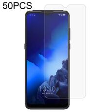 Film di vetro temperato da 50 pezzi 0.26mm 9h 2.5D per Alcatel 3x 2019