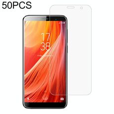 Film di vetro temperato da 50 pezzi 0.26mm 9h 2.5D per Homtom S7