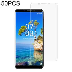 Film di vetro temperato da 50 pezzi 0.26mm 9h 2.5D per Homtom S8