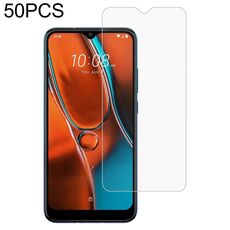 50 pz 0.26mm 9h Film in vetro temperato per HTC Wildfire E2