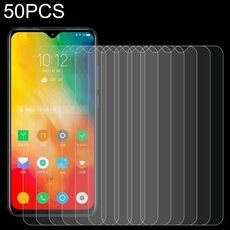 50 PCS 0.26mm Film in vetro temperato 9h 2.5D per Lenovo K6 Godetevi