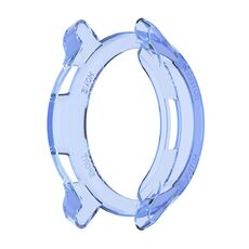 Per Xiaomi orologio colore 2 mezza copertura custodia protettiva in TPU scavata (blu trasparente)