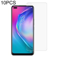 10 pz 0.26mm 9h 2,5D film in vetro temperato per Tecno Camon 16 Pro