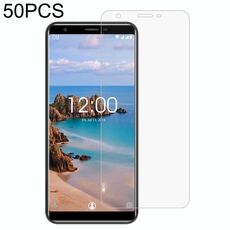 50 PCS 0.26MM Film in vetro temperato 9h 2.5D per OUKITEL C11 Pro