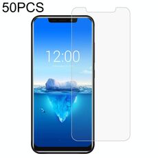 50 pz 0.26mm 9h Film in vetro temperato per OUKITEL C12 Pro