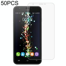 Pellicola in vetro temperato da 50 pezzi 0.26mm 9h 2.5D per Oukitel U7 Plus