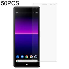 50 pz 0.26mm 9h 2,5D film in vetro temperato per Sony Xperia 8 Lite