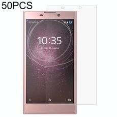 50 PCS 0.26mm 9h 2,5D film in vetro temperato per Sony Xperia L2