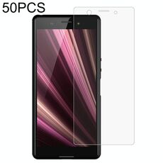Film in vetro temperato da 50 pezzi 0.26mm 9h 2.5D per Sony Xperia XZ4 compatto