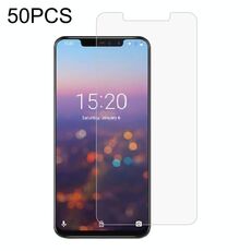 Film in vetro temperato da 50 pezzi 0.26mm 9h 2.5D per Umidigi Z2