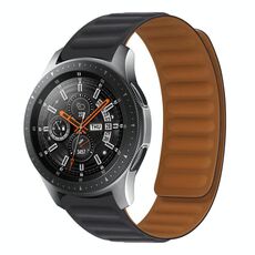 Cinturino magnetico in silicone per Huawei Watch GT (nero)