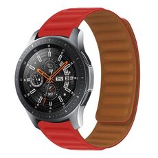 22 mm Silicone Magnetic Watch Band per Huawei Watch GT2 Pro (Red)