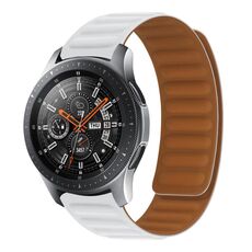 22 mm Silicone Magnetic Watch Band per Huawei Watch GT2 Pro (White)