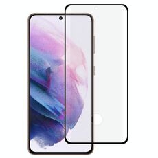 Pellicola in vetro temperato a schermo curvo in colla 3D per Samsung Galaxy S22 + 5G (nero)