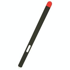 Custodia protettiva della penna dello stilo di colore del contrasto per la penna della scheda Samsung Galaxy (Black Red)