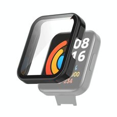Per Xiaomi Redmi Watch 2 PC + custodia protettiva in vetro temperato (nero)