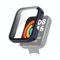 Per Xiaomi Redmi orologio 2 PC + custodia protettiva in vetro temperato (inchiostro blu)